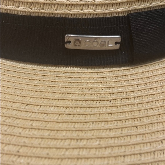 Coal Elegant Wimbledon Tan Wide-Brim Hat NWT main image 10